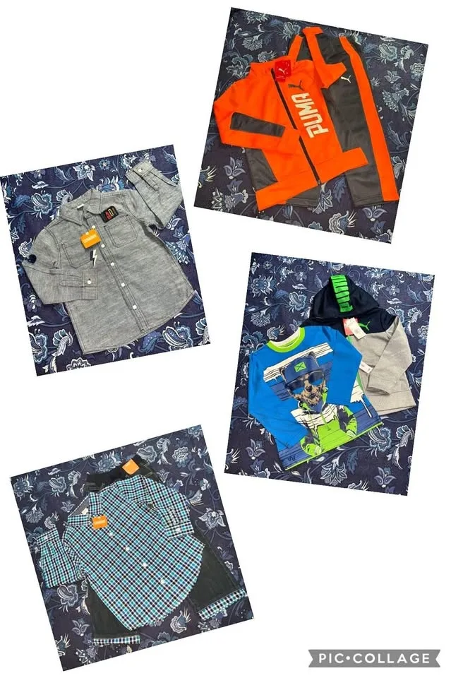 BNWT Boys size 5 clothing bundle. Puma, Gymboree & Joe Fresh bra