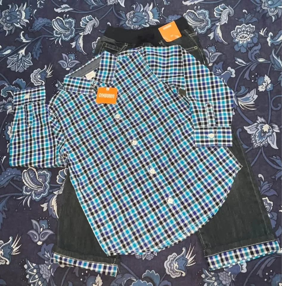 BNWT Boys size 5 clothing bundle. Puma, Gymboree & Joe Fresh bra image indicator(3)