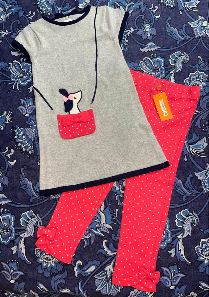 BNWT set of 3 Gymboree girls size 4 outfits. $20 each or all 3 f - photo 2