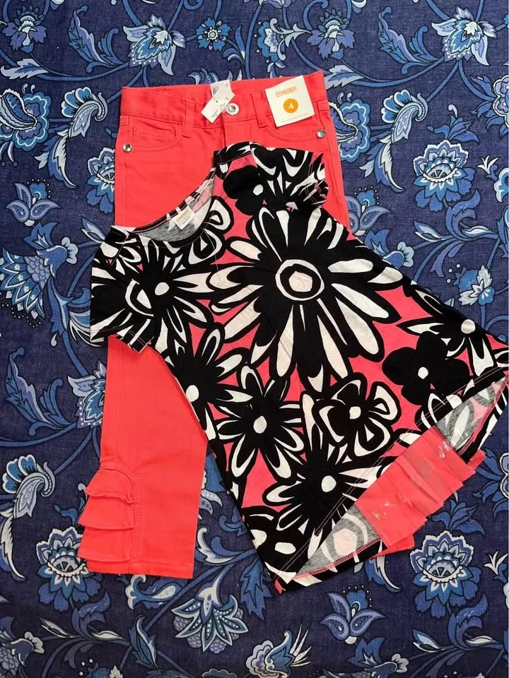 BNWT set of 3 Gymboree girls size 4 outfits. $20 each or all 3 f image indicator(4)