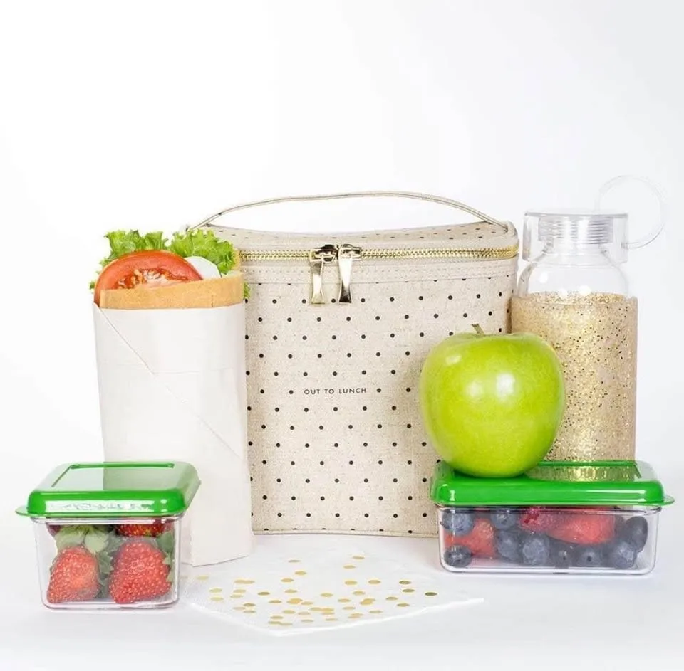 BNWT Kate Spade insulated lunch bag. Retails $77 plus taxes. Pu image indicator(9)