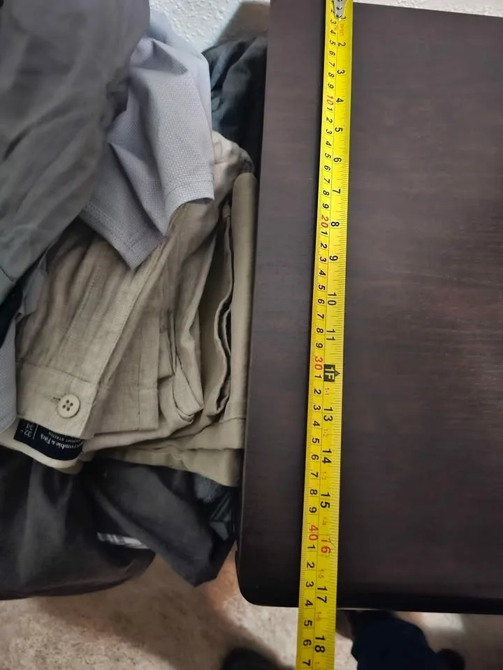 Queen Bed Frame and Dresser With Mirror image indicator(7)