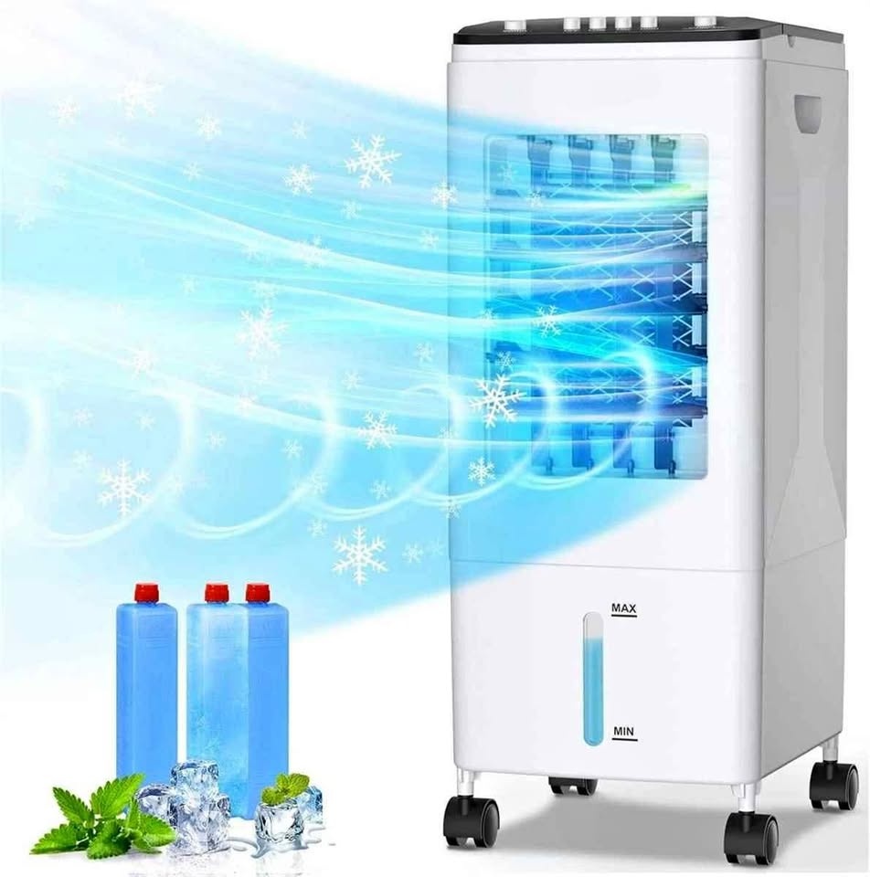 Portable Air Conditioner - 3-in-1 Evaporative Cooling Humidifier