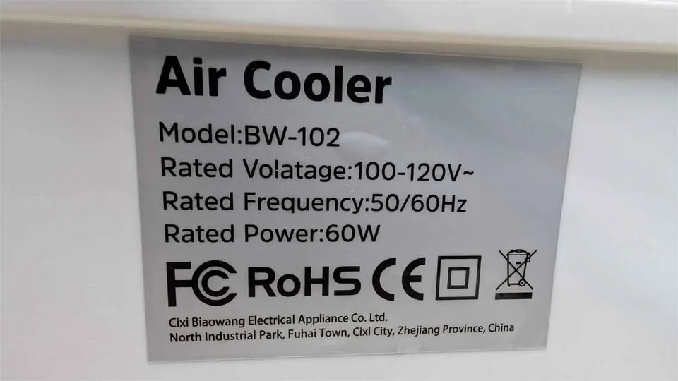 Portable Air Conditioner - 3-in-1 Evaporative Cooling Humidifier image indicator(6)