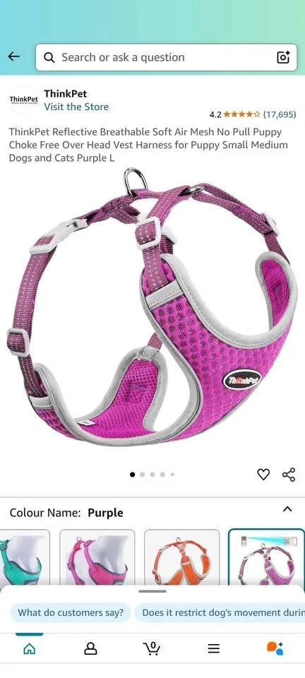 Puppy/Dog Harness - Large image indicator(3)