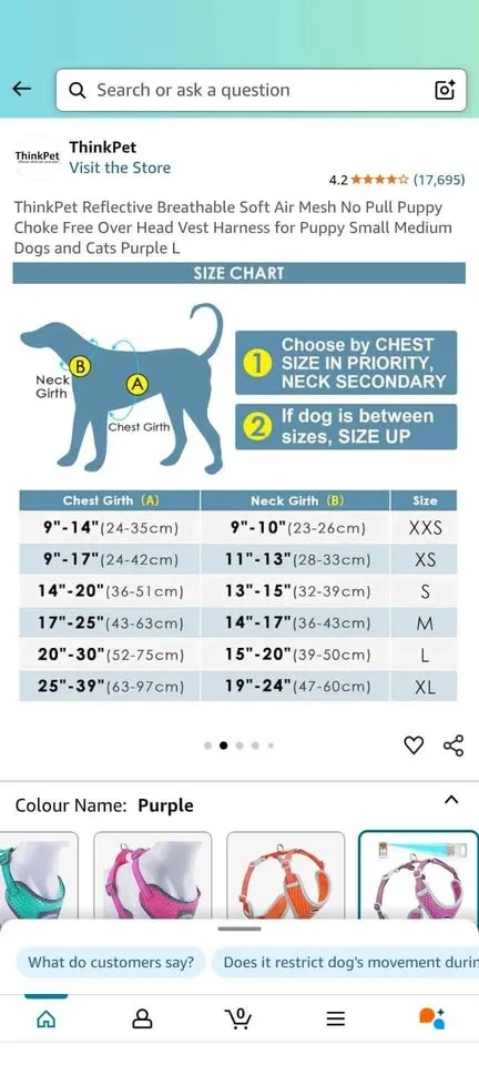 Puppy/Dog Harness - Large image indicator(4)