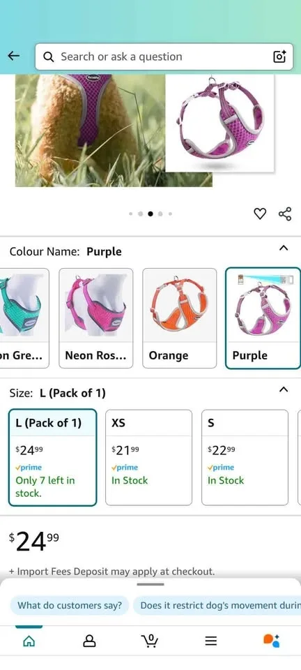 Puppy/Dog Harness - Large image indicator(6)