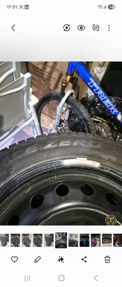 245 45 18 Pirelli Ice Zero Winter Set image indicator(8)