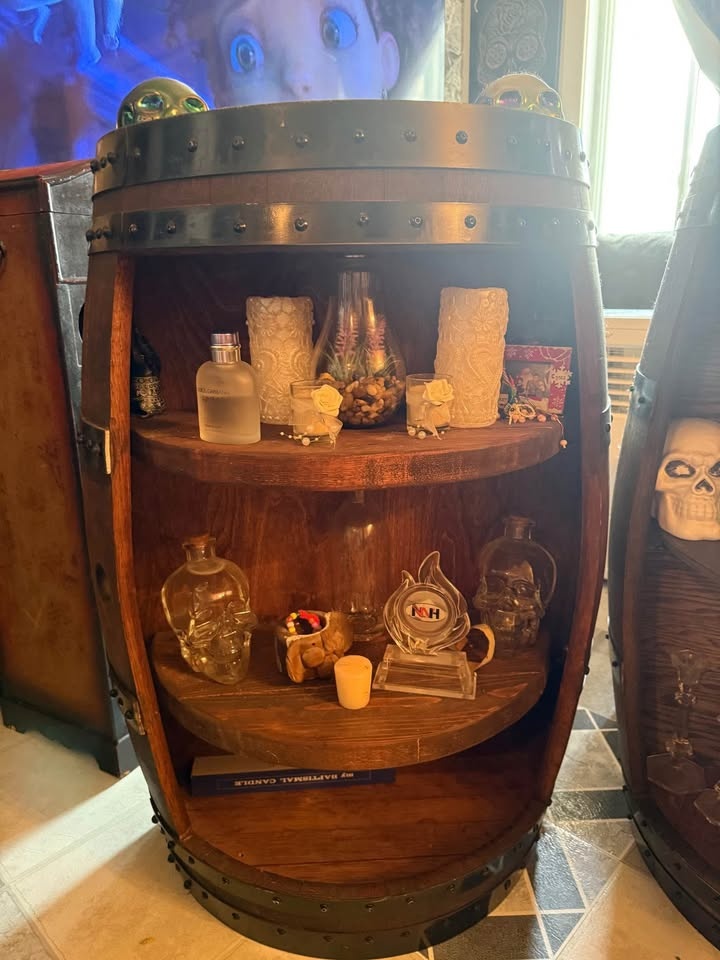 Wine Barrel shelves - photo 3