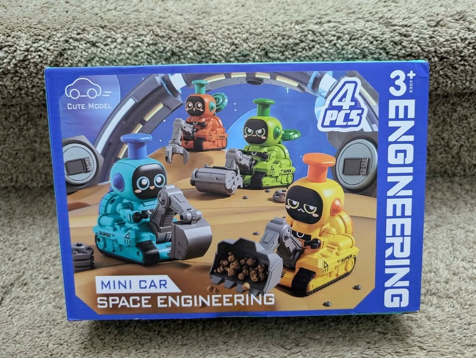 Press and Go - Engineering Space Robot Toys - 3+ - photo 2