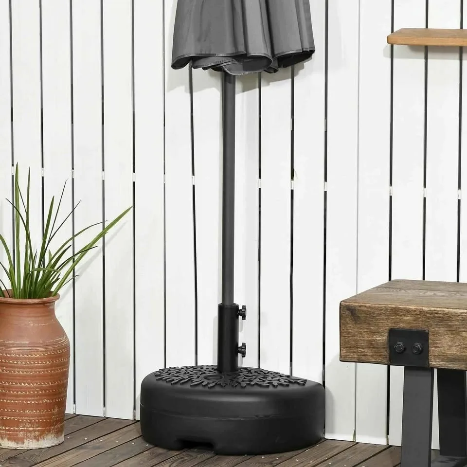 Outsunny Half Round Umbrella Base