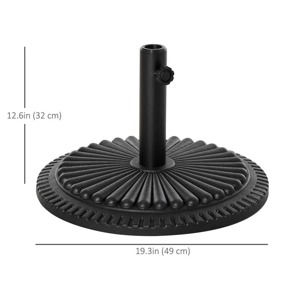 Outsunny Patio Umbrella Base Stand image indicator(3)