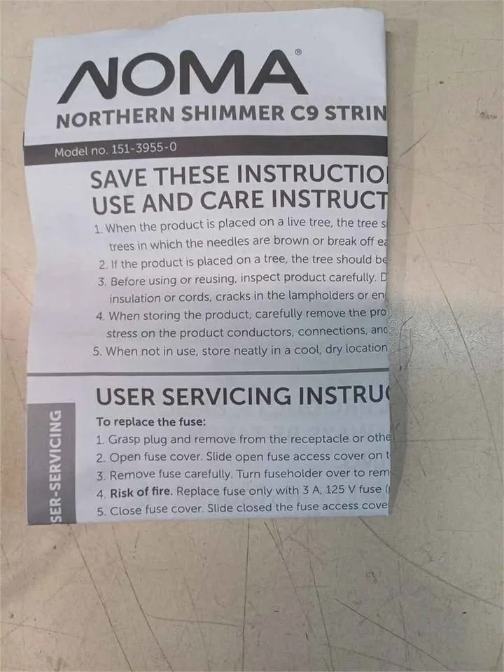 Christmas Decorations - NOMA Christmas Lights image indicator(4)