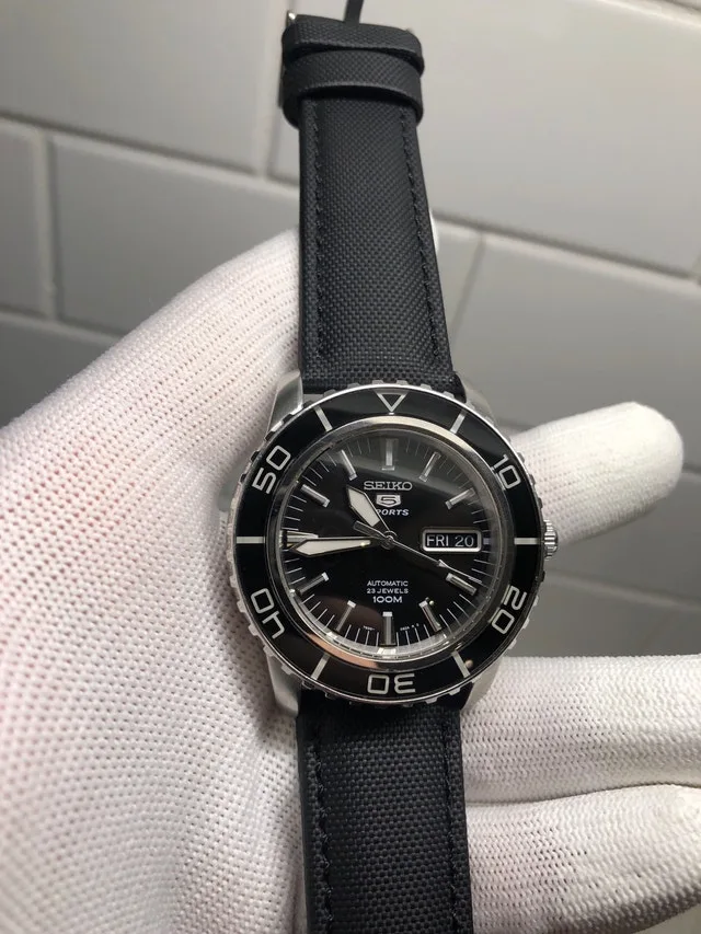 Seiko SNZH55 Fifty Fathoms Homage Sport 5