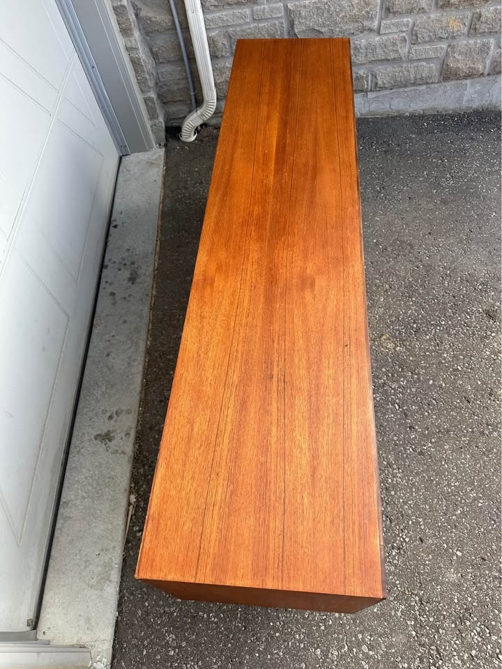 MCM teak credenza sideboard - photo 4