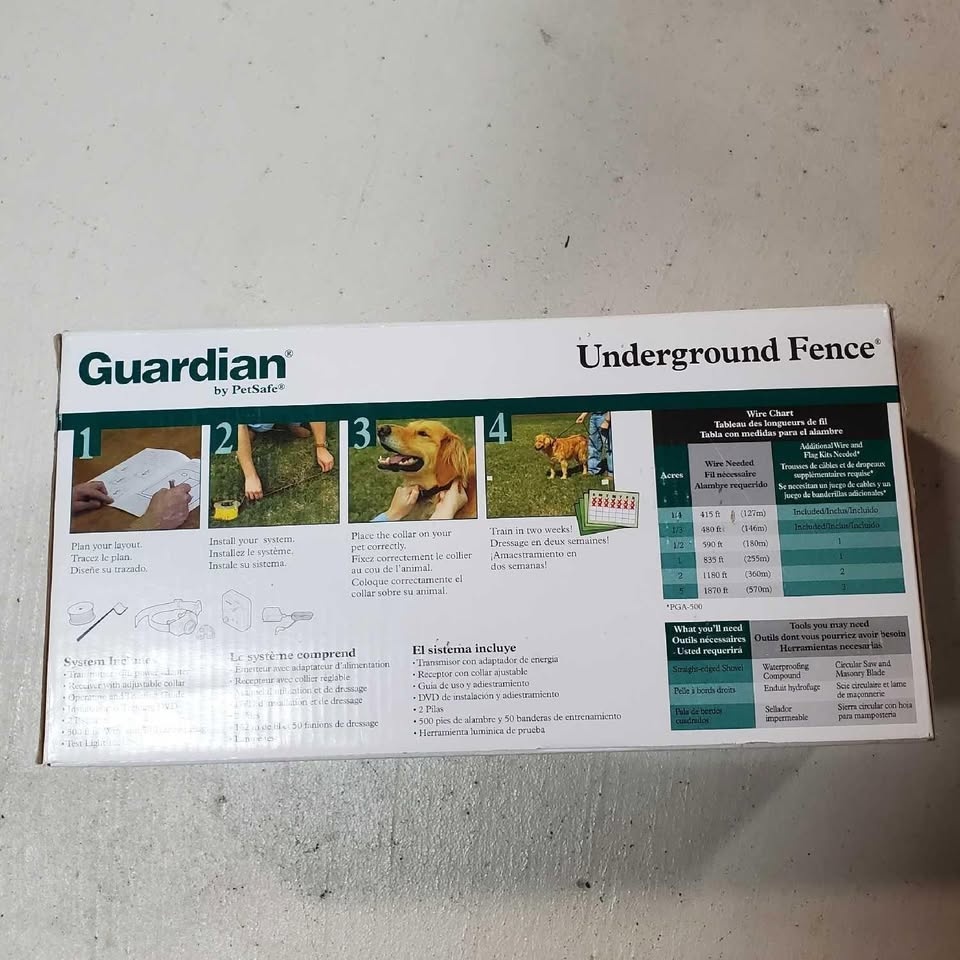 BNIB GUARDIAN UNDERGROUND DOG FENCE - photo 2