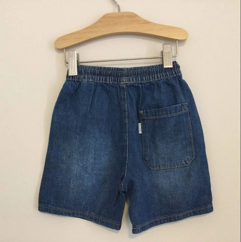 BNWT Zara Toddler Denim Shorts - 12-18M image indicator(2)
