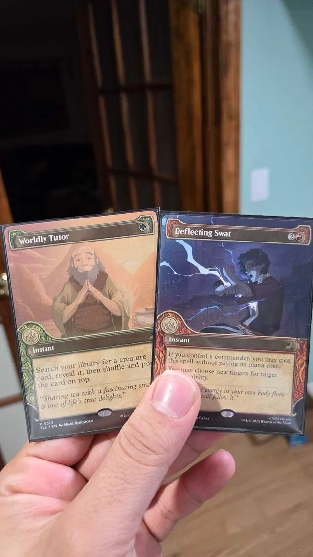 Avatar: The last airbender MTG rares