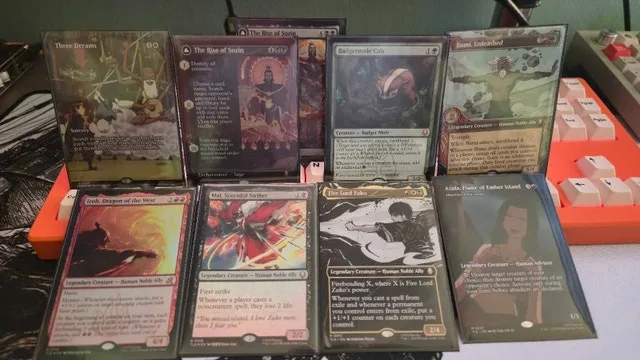 Avatar: The last airbender MTG rares image indicator(2)