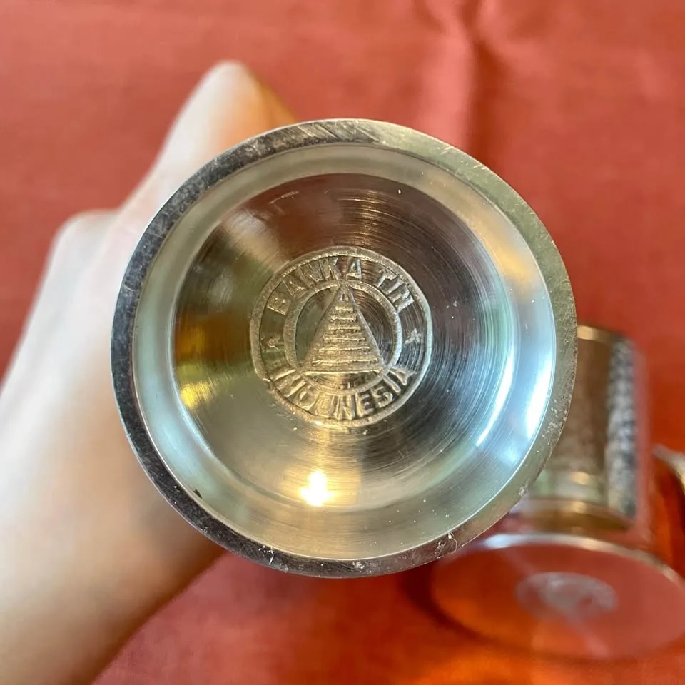 Vintage🇮🇩Mid-Century Banka Tin Indonesia Set image indicator(3)