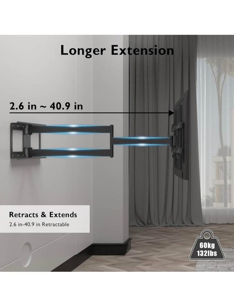 BONTEC TV Wall Mount for 32-75 Inch TVs - photo 4