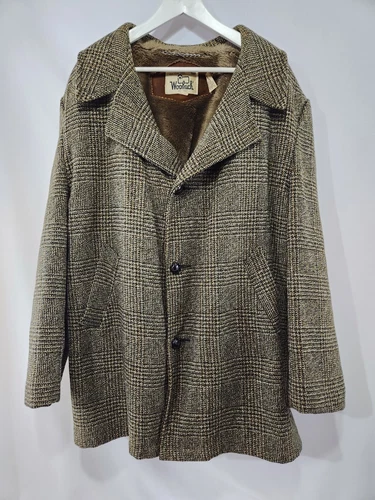 1960s WOOLRICH Wool Hunting Coat sz 50