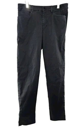 LULULEMON ABC Pants Men's Black Cotton Stretch sz 32