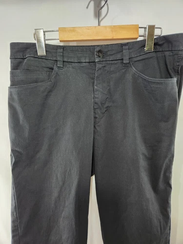 LULULEMON ABC Pants Men's Black Cotton Stretch sz 32 - photo 2