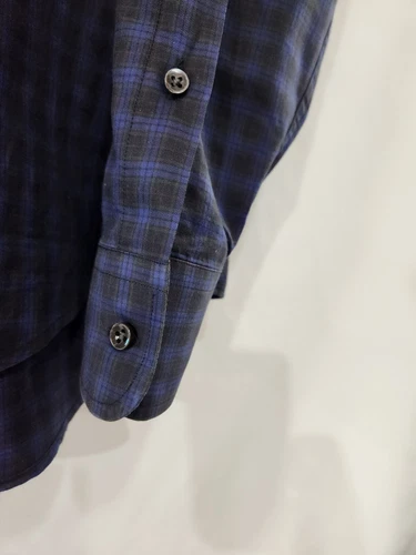RALPH LAUREN Plaid Cotton Dress Shirt Made Italy 17 - photo 5