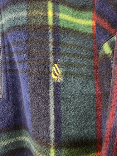 Vintage NAUTICA Multi Coloured Plaid NauTech Fleece XXL - photo 4
