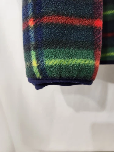 Vintage NAUTICA Multi Coloured Plaid NauTech Fleece XXL - photo 5