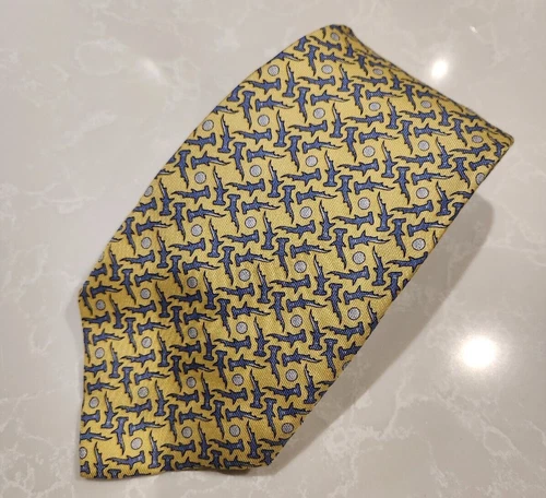 VINEYARD VINES Golf Pattern Silk Tie