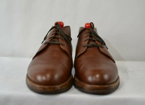 Incredible Vtg DACK's Made Canada Brown Leather Chukka Boots Vib - photo 2