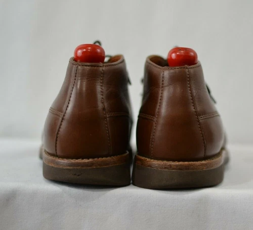Incredible Vtg DACK's Made Canada Brown Leather Chukka Boots Vib - photo 5
