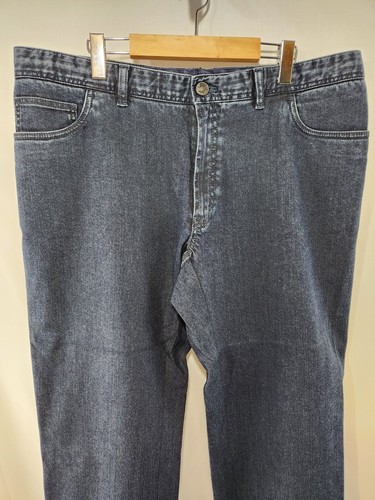 Elegant BRIONI Stelvio Dark Blue Indigo Cotton Stretch Jeans sz - photo 2