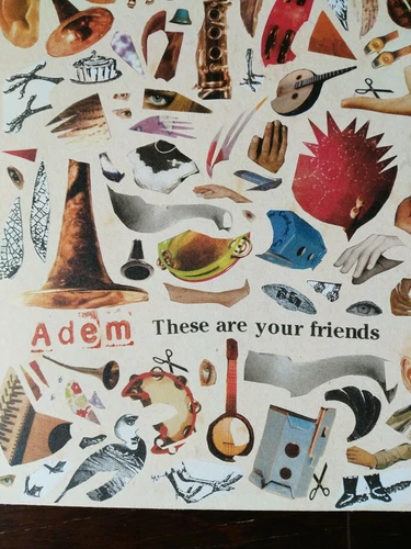 ADEM These Are Your Friends Vinyl 10" 33 ⅓ RPM - photo 2