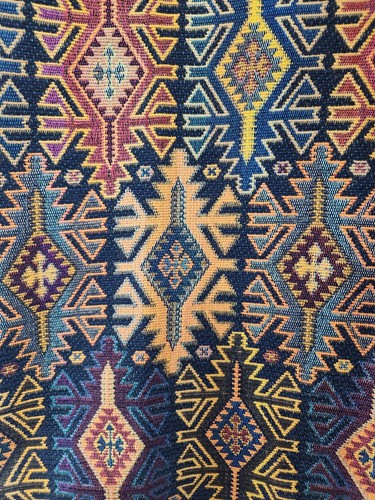 Vintage ORVIS Southwestern Aztec Tapestry Vest sz L - photo 3