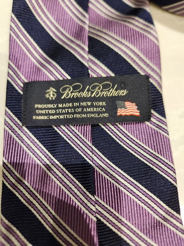 BROOKS BROTHERS Silk Neck Tie Made USA - photo 5