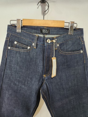 A.P.C. New Cure Raw Denim Slim Jeans sz 26 - photo 2