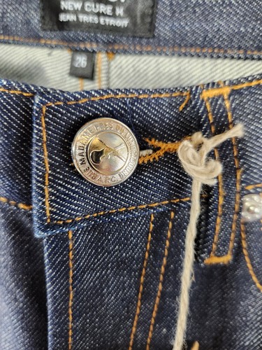 A.P.C. New Cure Raw Denim Slim Jeans sz 26 - photo 5
