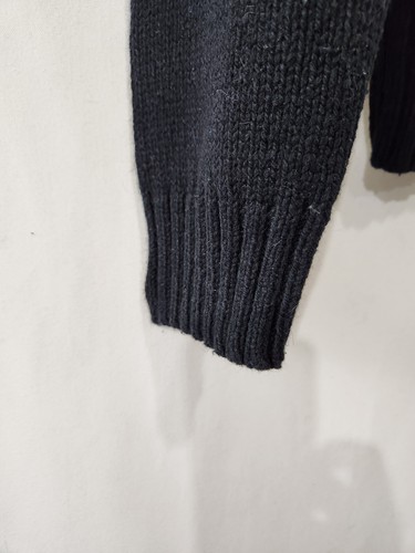 POLO RALPH LAUREN Black Blue Fair Isle Yolk Sweater sz XL - photo 5