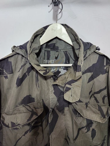 Throwback ADDICT SheCamo Original M-65 Coat sz L - photo 2