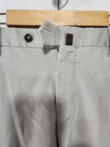 PT01 Torino Slim Fit Stretch Vintage Wash Gray Chinos 38 - photo 4