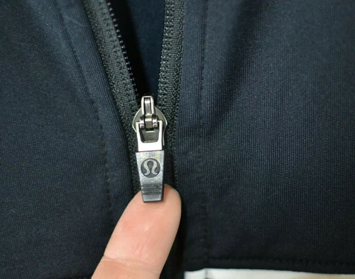 Stylish LULULEMON ATHLETICA Black White Decal Stripe Warm Up Tra - photo 5