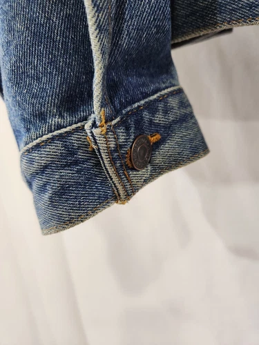 90s Vtg MOLSON CANADIAN ROCKS Denim Jacket sz XL - photo 4