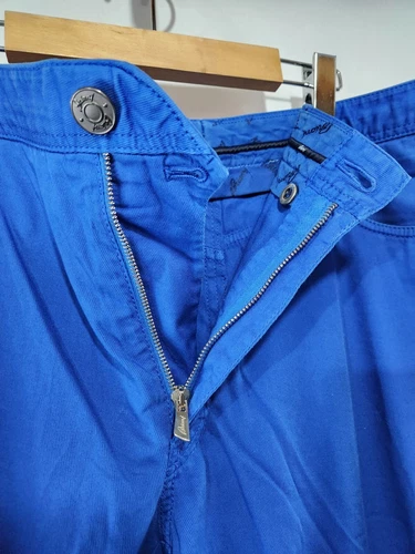 BRIONI Royal Blue Cotton Blend Chinos sz 44 - photo 5