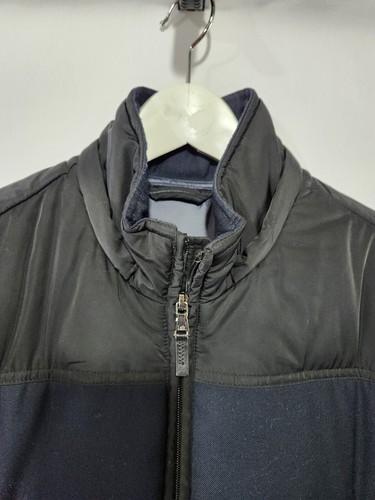 LAB PAL ZILERI Navy Blue Grey Puffer Jacket 46 EU - photo 2