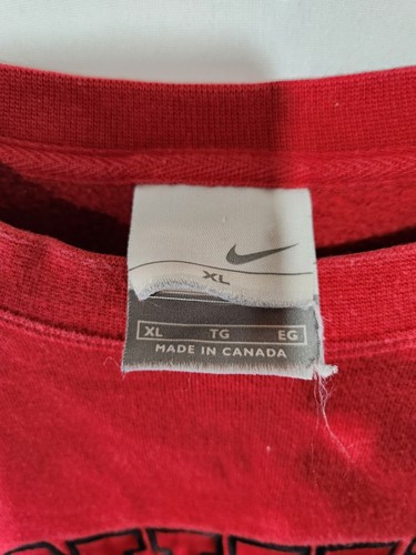 Vtg NIKE Silver Label Red Crewneck sz XL - photo 5