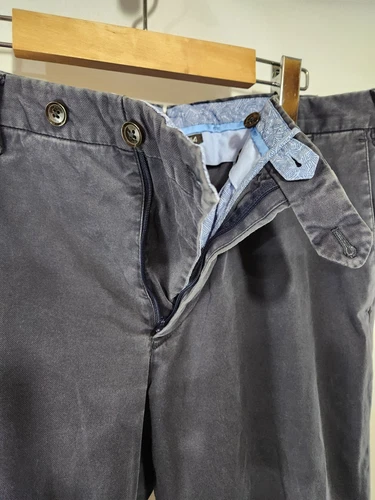 PT01 Torino Slim Fit Stretch Chinos Made Italy sz 38 - photo 5