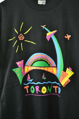 NEW UNISEX Vtg Single Stitch 1980 TORONTO TShirt L - photo 2